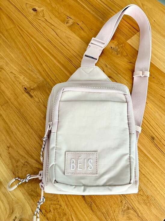BEIS Handbags - BEIS The Sport Sling Crossbody Bag Atlas Pink